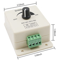 HKM-413331 Adjustable LED Dimmer for Soft and Hard Light Strips