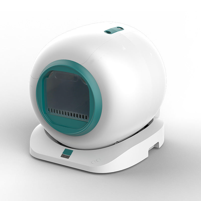 HKM-4133437 Intelligent Automatic Cat Litter Box with Self-Cleaning System and Dual Deodorization