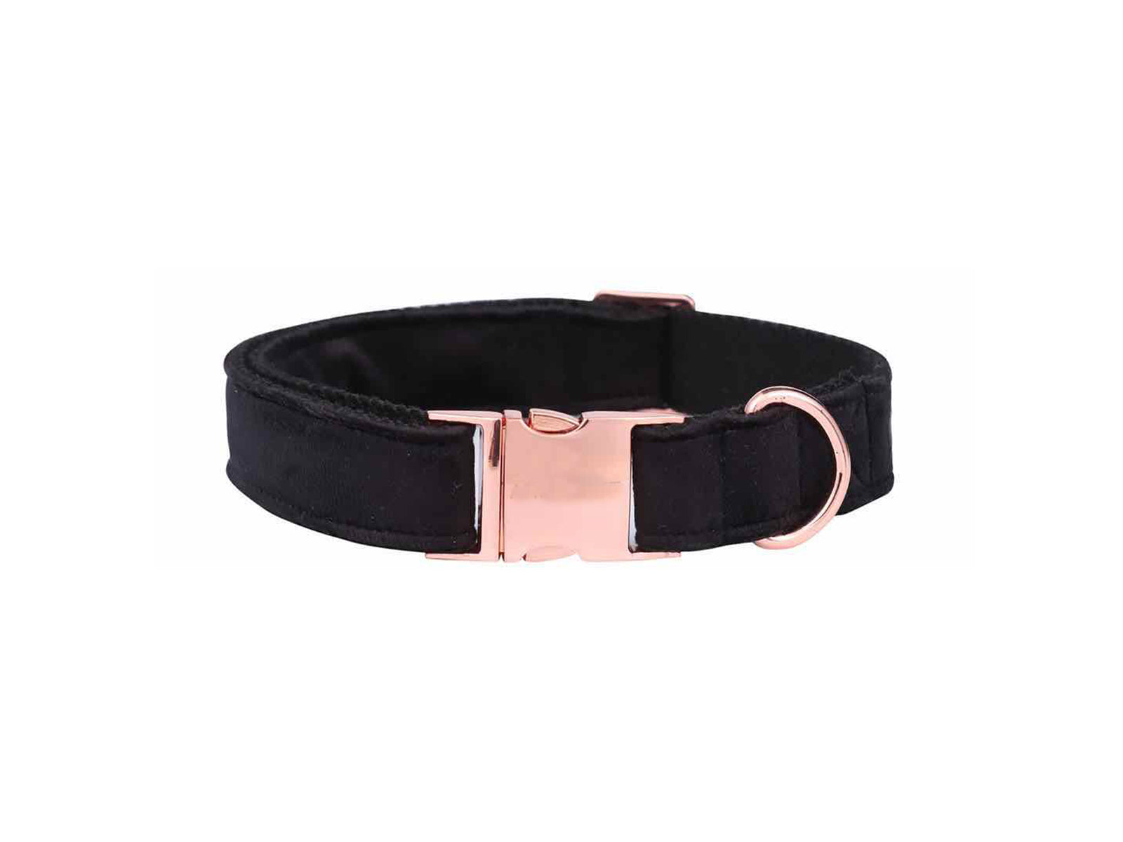 HKM-4133565 Stylish Black Soft Collar and Leash Set with Bow Tie for Dogs and Cats