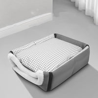 HKM-4133821 Thermal Semi-Enclosed Pet Bed for Dogs in Various Sizes and Elegant Colors