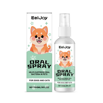 HKM-4137405 Pet Oral Care Spray with Mint Extract and Chlorhexidine for Fresh Breath