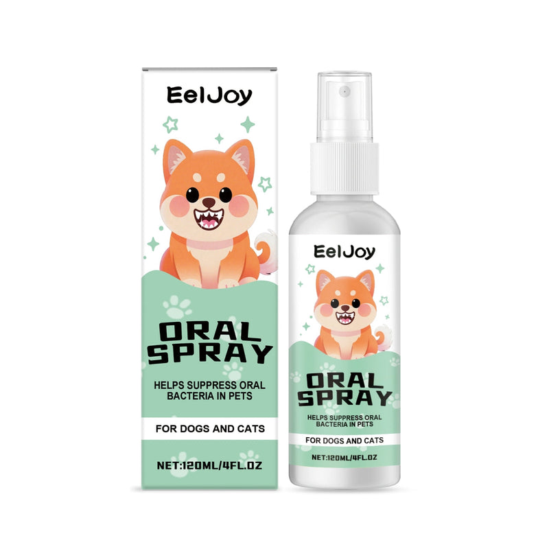 HKM-4137405 Pet Oral Care Spray with Mint Extract and Chlorhexidine for Fresh Breath