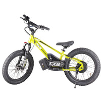 HKM-413843 Electric Balance Bike for Kids, 36V Brushless Motor, 10AH Battery, 3-Speed, 20" Wheels, Aluminum Frame, Hydraulic Disc Brake