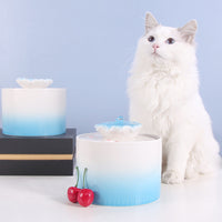 HKM-4139709 Automatic Circulating Heating Thermostat for Cat Drinking Fountains - Ceramic Design, USB Pump Options