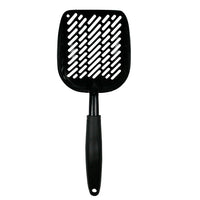 HKM-4140989 Large Cat Litter Scoop with Oblique and Cat Face Holes - Plastic Handle Cleaning Tool