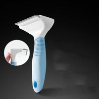 HKM-4141117 Pet Shell Brush for Cats and Dogs, Durable PP Comb for Grooming