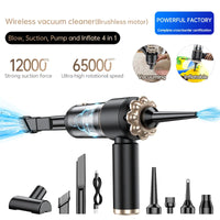 HKM-414163 Wireless Car Vacuum Cleaner with 100W Brushless Motor and 16000PA Suction Power