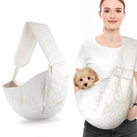 HKM-4141757 Stylish Canvas Cat Messenger Bag in Ivory White, Khaki, Black, and Gray