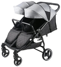 HKM-4142419 side-by-side twin stroller showcase