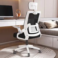 HKM-414291 Ergonomic Mesh Executive Office Chair with Adjustable Armrests and Lumbar Support