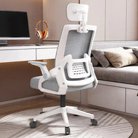 HKM-414291 Ergonomic Mesh Executive Office Chair with Adjustable Armrests and Lumbar Support
