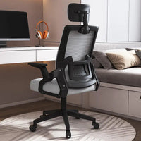 HKM-414291 Ergonomic Mesh Executive Office Chair with Adjustable Armrests and Lumbar Support