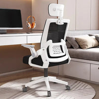 HKM-414291 Ergonomic Mesh Executive Office Chair with Adjustable Armrests and Lumbar Support