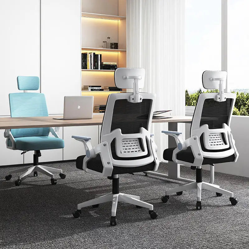 HKM-414291 Ergonomic Mesh Executive Office Chair with Adjustable Armrests and Lumbar Support