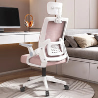 HKM-414291 Ergonomic Mesh Executive Office Chair with Adjustable Armrests and Lumbar Support