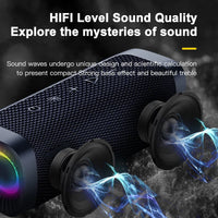 HKM-414419 Portable Waterproof Mini Bluetooth Speaker – Wireless and Compact Design for Outdoor Use