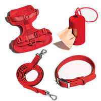 HKM-4144573 Double Layer Pet Chest Strap Set with PVC Traction Rope - Multiple Color Options Available