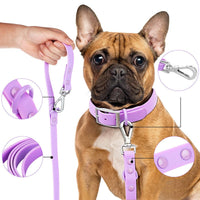 HKM-4144573 Double Layer Pet Chest Strap Set with PVC Traction Rope - Multiple Color Options Available