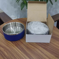 HKM-4145469 Stainless Steel Dog Bowl - Double-Sided 32oz and 64oz Options