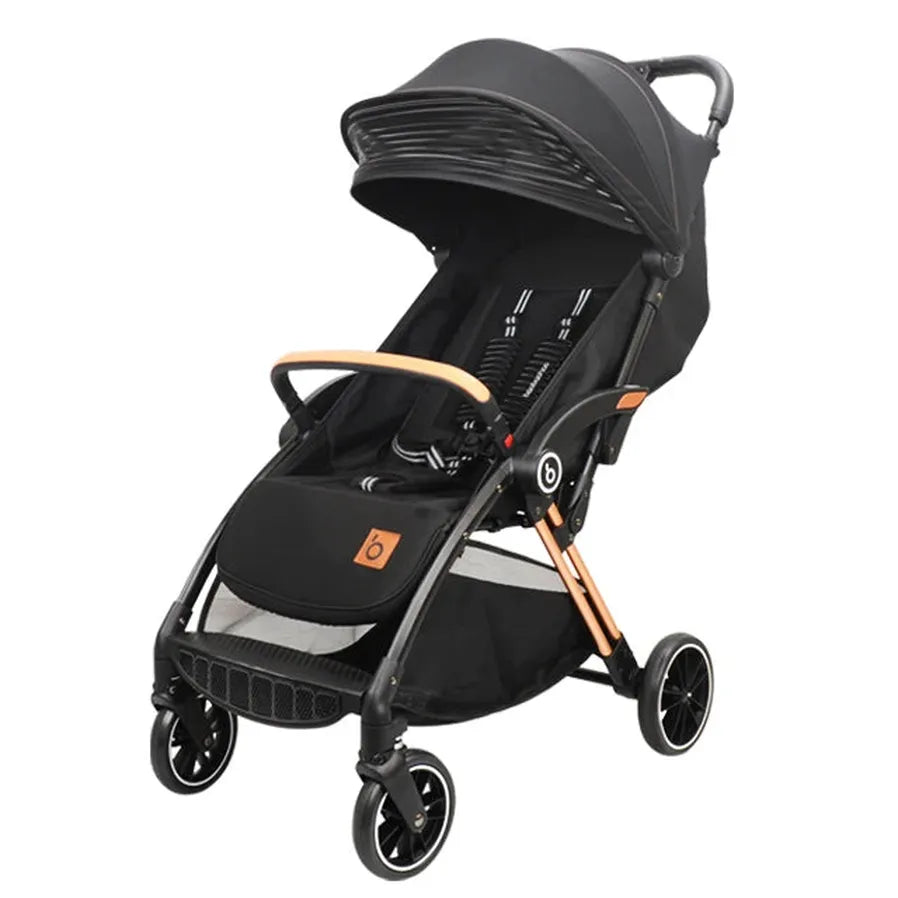 HKM-414611 Luxury Convertible High Landscape 3-in-1 Baby Stroller with Auto Folding Features