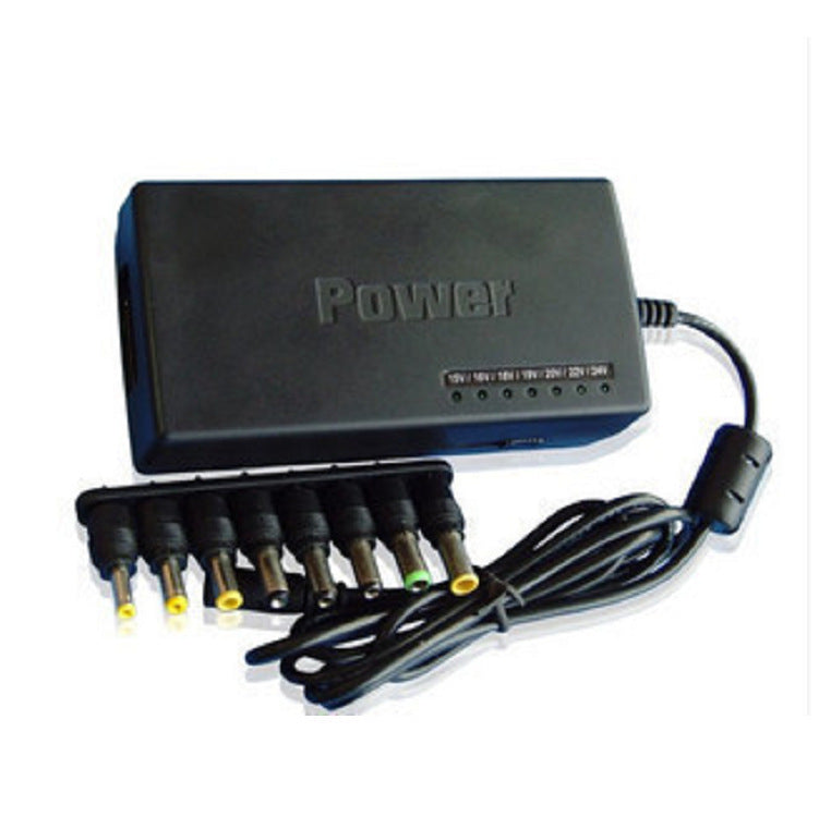 HKM-414611 Universal Notebook Power Adapter 12V-24V 96W Multi-Function Charger with Multiple Output Tips