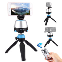 HKM-414803 360-Degree Panoramic Gimbal for Mobile Phones - Remote Control Stabilizer with 9-Hour Battery Life