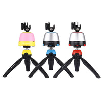 HKM-414803 360-Degree Panoramic Gimbal for Mobile Phones - Remote Control Stabilizer with 9-Hour Battery Life