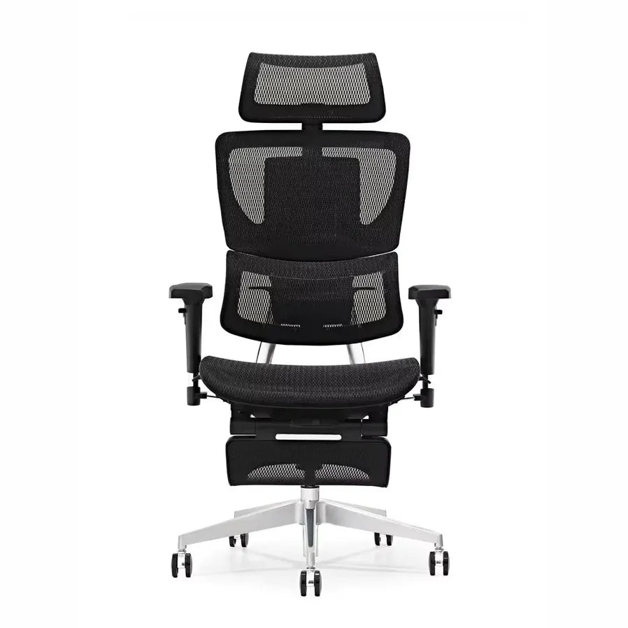 HKM-414867 Ergonomic Mesh Office Chair with Adjustable Features and Executive Design