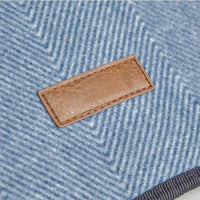 HKM-414931 Foldable Waterproof Travel Picnic Blanket Mat - Custom Linen Canvas Design