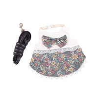 HKM-4149437 Lop-Eared Rabbit Outfit with Tow Rope - Cotton Bunny Clothes for All Sizes