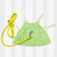 HKM-4149437 Lop-Eared Rabbit Outfit with Tow Rope - Cotton Bunny Clothes for All Sizes