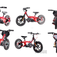 HKM-414995 Electric Balance Bike for Kids, 12 Inch, 36V 2.5AH, Suitable for Ages 3-8, Aluminum Frame, Disc Brake, 2 Speed Options