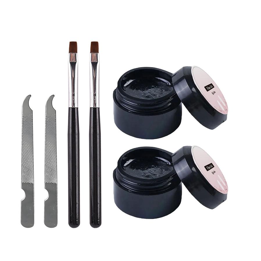 HKM-415059 Nail Repair Glue Set - 5ml for Home Use, Moisturizing Formula for Healthy Nails