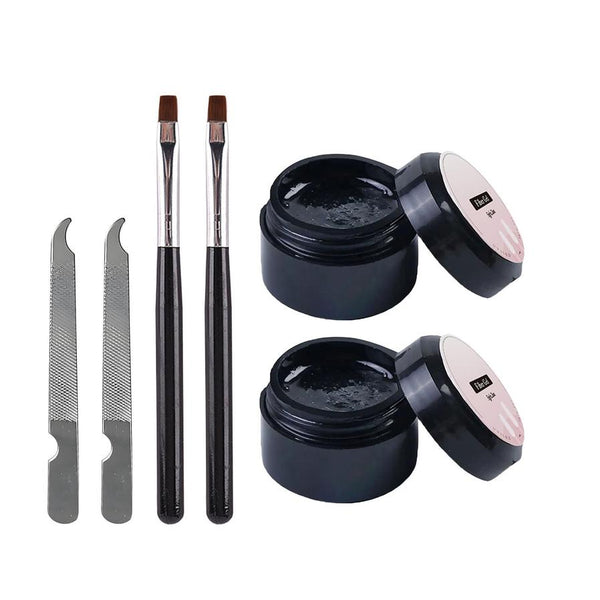 HKM-415059 Nail Repair Glue Set - 5ml for Home Use, Moisturizing Formula for Healthy Nails