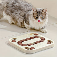 HKM-4151229 Interactive Slow Pet Feeding Bowl for Dogs and Cats - Non-Electric Training Game for Intelligence and Good Habits