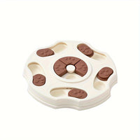 HKM-4151229 Interactive Slow Pet Feeding Bowl for Dogs and Cats - Non-Electric Training Game for Intelligence and Good Habits
