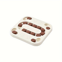 HKM-4151229 Interactive Slow Pet Feeding Bowl for Dogs and Cats - Non-Electric Training Game for Intelligence and Good Habits