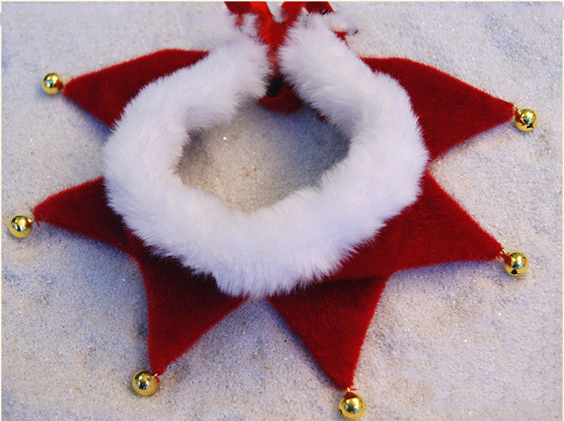 HKM-4151613 Pet Winter Triangle Scarf – Multiple Christmas Designs and Sizes Available