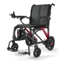 HKM-415443 Lightweight Foldable Electric Wheelchair with Carbon Fiber Frame and Lithium Battery, Model 8003-X