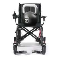 HKM-415443 Lightweight Foldable Electric Wheelchair with Carbon Fiber Frame and Lithium Battery, Model 8003-X