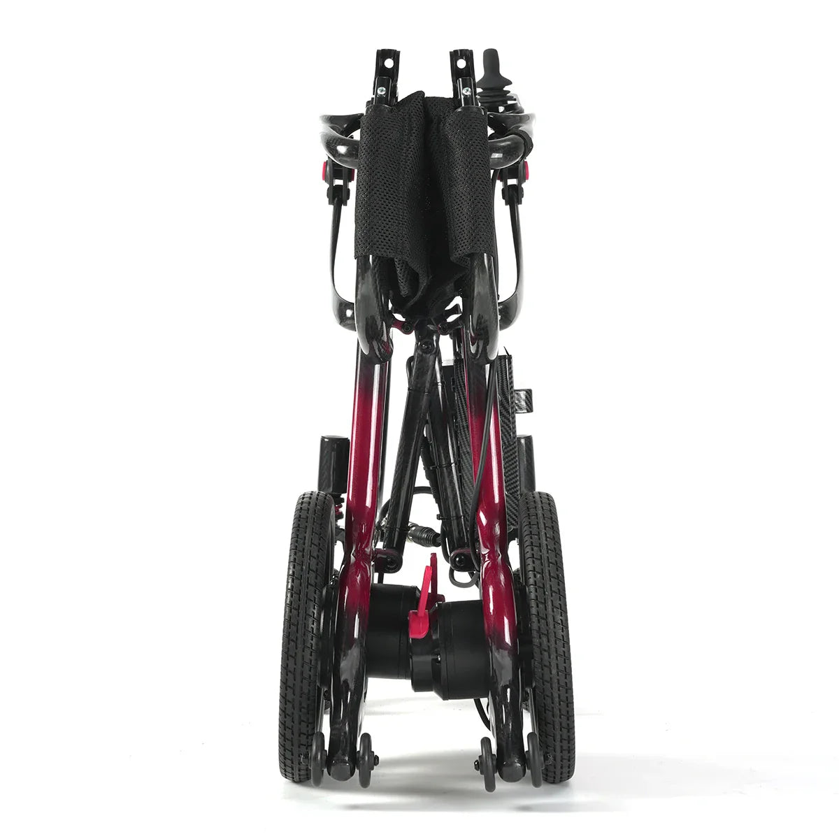 HKM-415443 Lightweight Foldable Electric Wheelchair with Carbon Fiber Frame and Lithium Battery, Model 8003-X