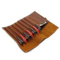HKM-415635 Custom Cosmetic Organiser and Brush Roll Clutch Bag Set