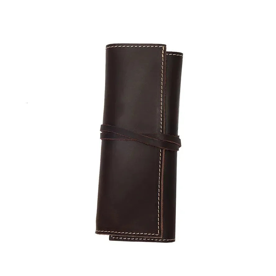 HKM-415635 Custom Cosmetic Organiser and Brush Roll Clutch Bag Set