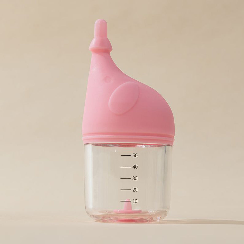 HKM-4158269 Soft Silicone Pet Nursing Bottle for Kittens and Puppies - Anti-Choking Design, Accurate Measurement Marks, Multiple Sizes