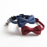 HKM-4158781 Shiny Bow Tie Cat Collar - Stylish Casual Accessory for All Seasons