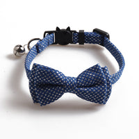 HKM-4158781 Shiny Bow Tie Cat Collar - Stylish Casual Accessory for All Seasons