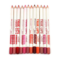 HKM-415955 12-Color Waterproof Lip Liner Set - Silky Formula for Precise Application