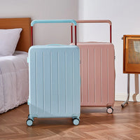 HKM-415955 Wide Handle Cabin Suitcase with Laptop Compartment for Travel and Student Use