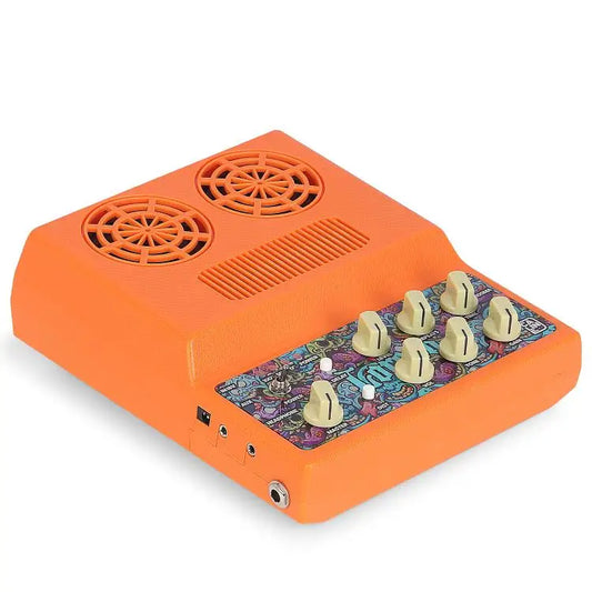 HKM-416083 Portable Guitar Mini Amplifier with Built-in Battery and Effects