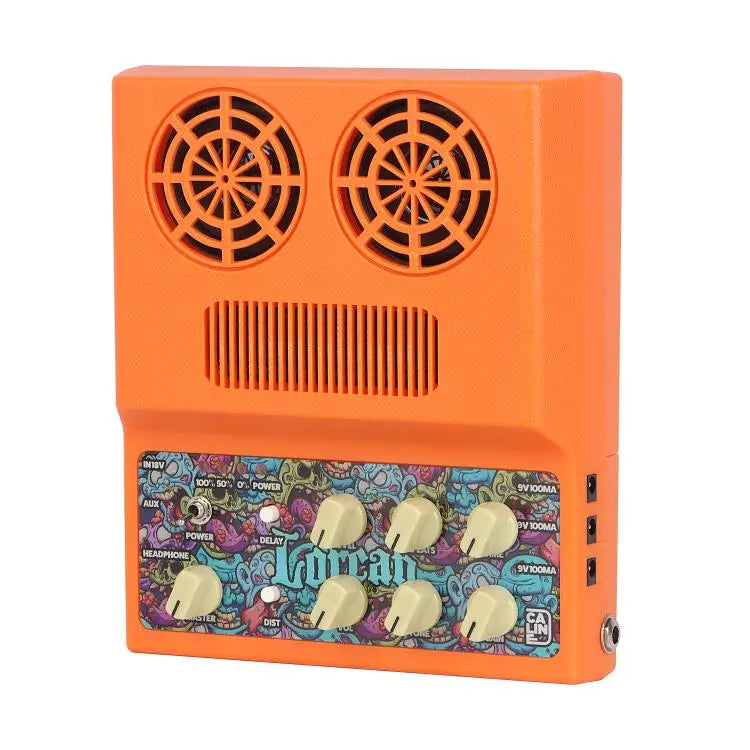 HKM-416083 Portable Guitar Mini Amplifier with Built-in Battery and Effects